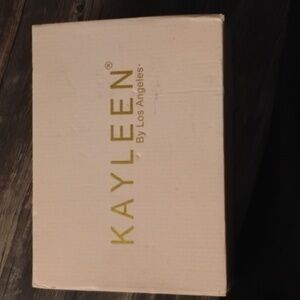 Kayleen Beige Box with Logo